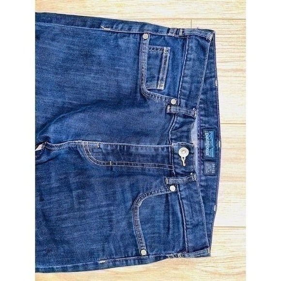 B6 Patagonia Mens Jeans Size 30 x 32 Straight Stretch dark Rinse - Picture 4 of 7